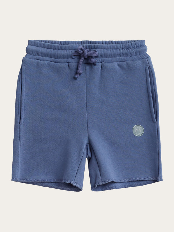 KnowledgeCotton Apparel - YOUNG Sweat shorts - GOTS/Vegan Shorts 1432 Moonlight Blue