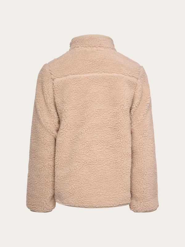 KnowledgeCotton Apparel - YOUNG Teddy zip sweat Fleeces 9999 Item Colour