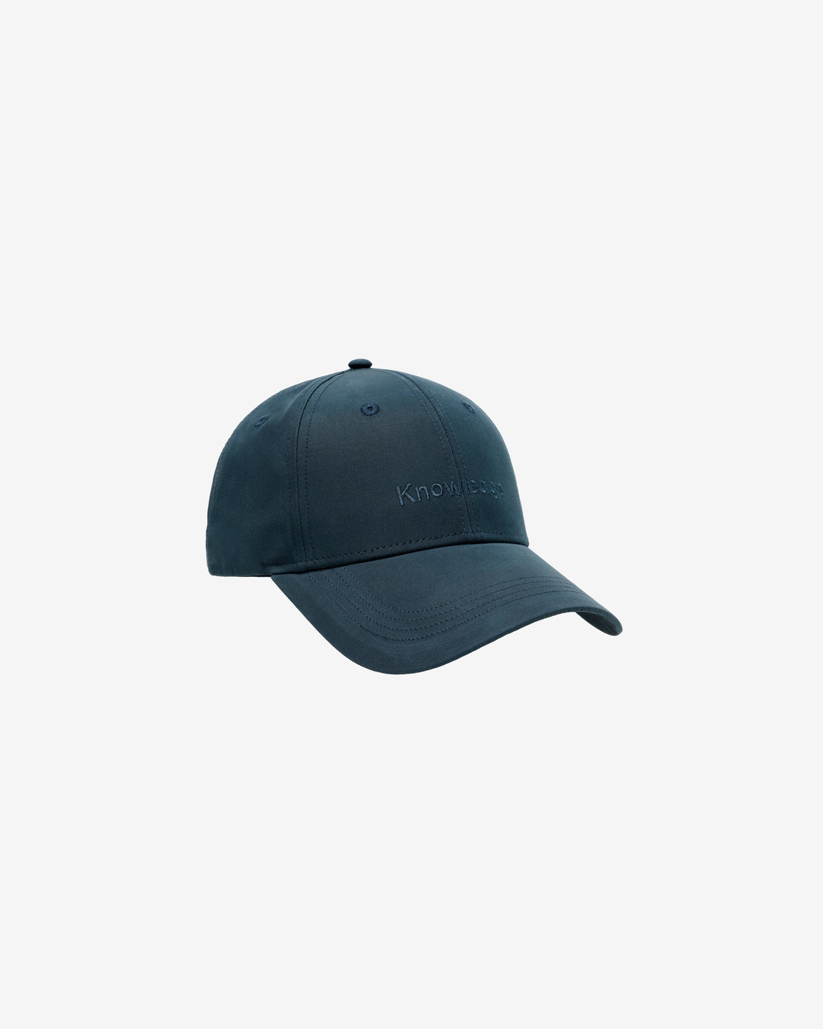 KnowledgeCotton Apparel - UNI Vent canvas 200 cap Caps 1001 Total Eclipse