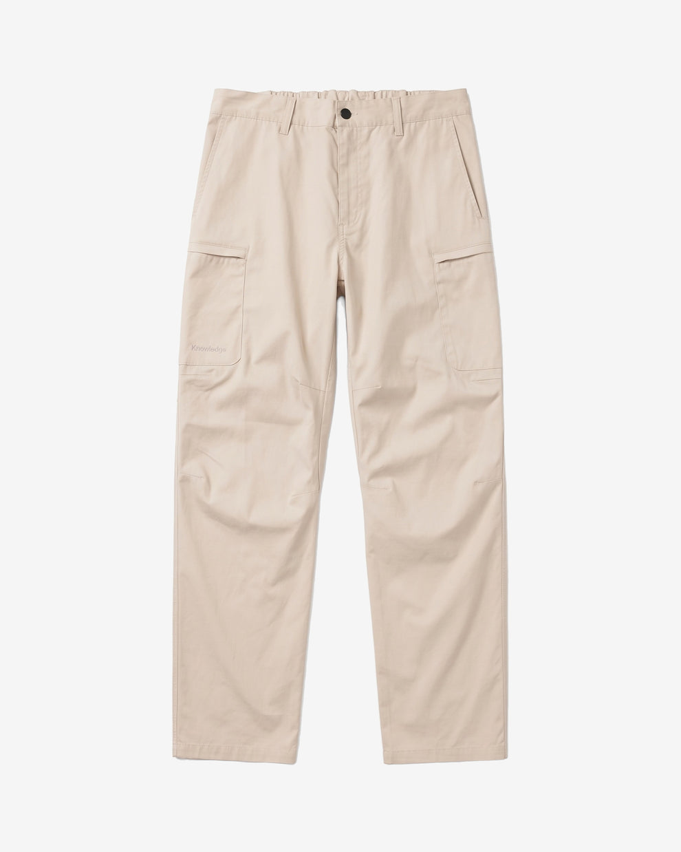 KnowledgeCotton Apparel - MEN Vent canvas 200 pants Pants 1228 Light feather gray