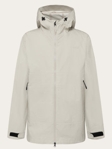 KnowledgeCotton Apparel - MEN Vent canvas 200 shell jacket Jackets 1228 Light feather gray