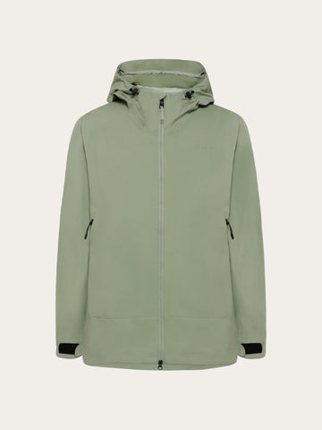 KnowledgeCotton Apparel - MEN Vent canvas 200 shell jacket Jackets 1396 Lily Pad