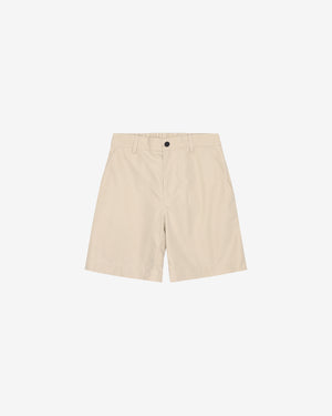 KnowledgeCotton Apparel - WMN Vent canvas 200 shorts Shorts 1228 Light feather gray