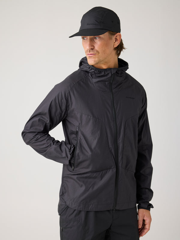 KnowledgeCotton Apparel - MEN Vent ripstop 90 jacket Jackets 1300 Black Jet