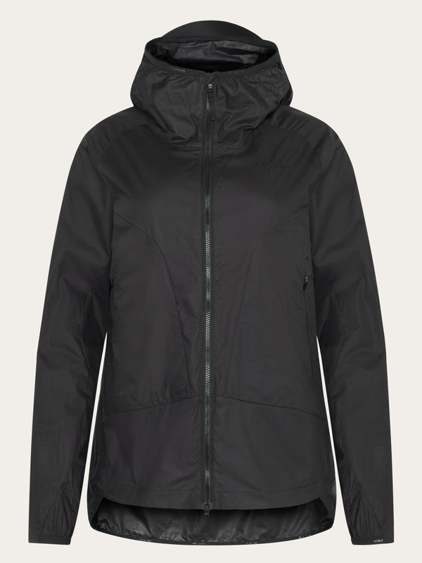 KnowledgeCotton Apparel - WMN Vent ripstop 90 jacket Jackets 1300 Black Jet
