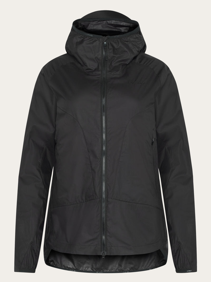 KnowledgeCotton Apparel - WMN Vent ripstop 90 jacket Jackets 1300 Black Jet
