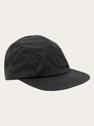 KnowledgeCotton Apparel - UNI Vent riptop 90 5-panel cap Caps 1300 Black Jet