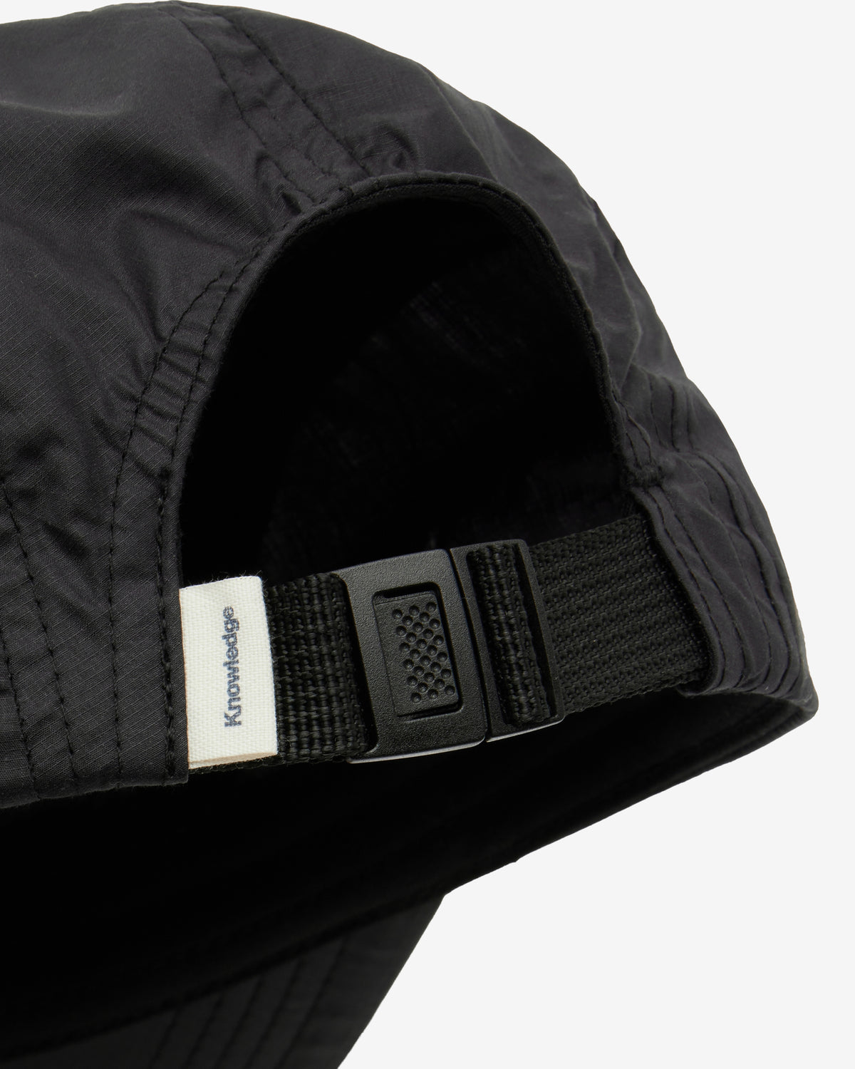 KnowledgeCotton Apparel - UNI Vent riptop 90 5-panel cap Caps 1300 Black Jet